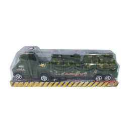 [52093] CAMION MILITAR A FRICCION 16 X 12 X 9 CM