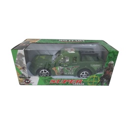 [52238] CAMIONETA MILITAR A FRICCION 18 X 8 X 8 CM