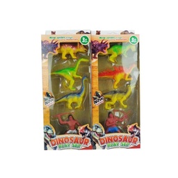 [52302] CONJUNTO DE DINOSAURIOS 30 X 12 X 4 CM