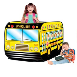 [5232] CARPITA PLEGABLE AUTOBUS ESCOLAR 115X75X75CM