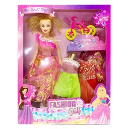 [52405] MUÑECA FASHION CON ACCESORIOS