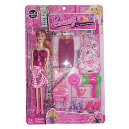 [53084] MUÑECA CON ACCESORIOS