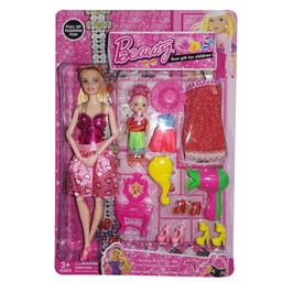 [53092] MUÑECA CON ACCESORIOS