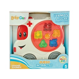 [53133] CAMION INTERACTIVO CON LUZ Y SONIDO 18 X 18 X 5 CM