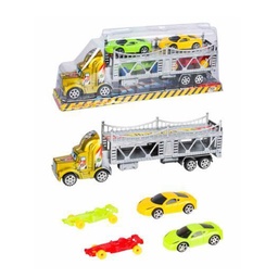 [53215] CAMION CON ACOPLADO A FRICCION 32 X 11 X 7 CM