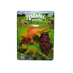[53287] CONJUNTO DE DINOSAURIOS 19 X 14 X 3 CM