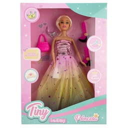 [53393] MUÑECA TINY PRINCESA 33 X 23 X 5 CM