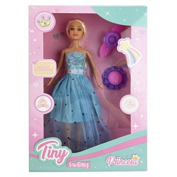 [53395] MUÑECA TINY PRINCESA 33 X 23 X 5 CM