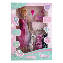 [53396] MUÑECA TINY FASHION 33 X 23 X 5 CM