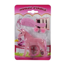 [53620] UNICORNIO CON ACCESORIOS 21 X 14 X 4 CM