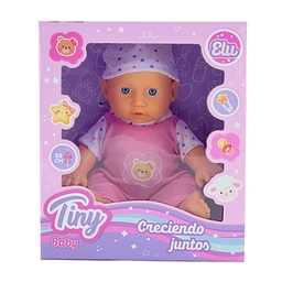 [53720] BEBOTE TINY CRECIENDO JUNTOS 22CM (CUERPO DURO) 21 X 17 X 10 CM