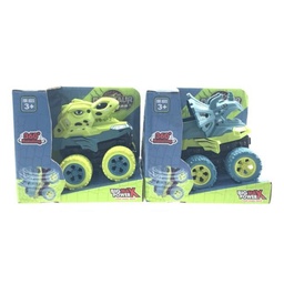 [53843] COMIONETA DINOSAURIOS A FRICCION 14 X 12 X 10 CM