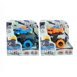 [53845] COMIONETA DINOSAURIOS A FRICCION 16 X 15 X 12 CM