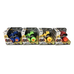[53848] SUPER CAMIONETA MONSTER A FRICCION 14 X 13 X 11 CM