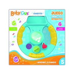 [53913] JUEGO INTERACTIVO CON LUZ Y SONIDO 22 X 22 X 7 CM