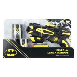 [53943] PISTOLA LANZA DARDOS BATMAN CON BLANCOS 31 X 17 X 5 CM