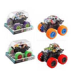 [54381] CAMIONETA A FRICCION CON RUEDAS DE GOMA 11 X 10 X 8 CM