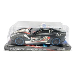 [54415] SUPER AUTO DE POLICIA A FRICCION 29 X 13 X 10 CM