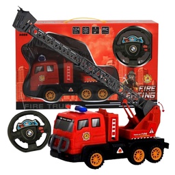 [54438] CAMION DE BOMBEROS A RADIO CONTROL 36 X 22 X 11 CM