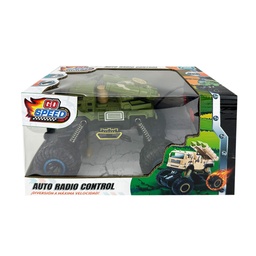 [54441] CAMIONETA MILITAR A RADIO CONTROL GO SPEED 31 X 17 X 15 CM