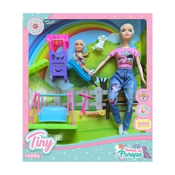 [54456] MUÑECA TINY MAMA 33 X 29 X 6 CM