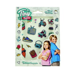 [54612] SET DE TATUAJES TINY 18 X 13 CM