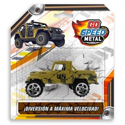 [54616] CAMIONETA METALICA GO SPEED 12 MODELOS MIXEADOS 17 X 13 X 4 CM