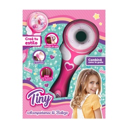 [54710] MAQUINA PARA HACER TRENZAS CON SET DE BIJOUTERIE TINY (EN CAJA) 23 X 30 X 8 CM