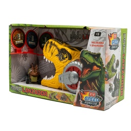[54803] LANZADOR DE AUTOS DINOSAURIO 25 X 16 X 11 CM