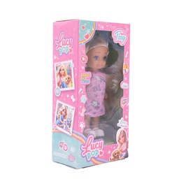 [54902] MINI MUÑECA LUCY POP TINY CON MASCOTA 8 X 16 X 5 CM