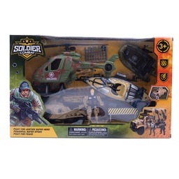 [54959] SET SOLDADITOS MILITAR (6 UNIDADES) CHANGO MAS 42 X 26,5 X 8 CM