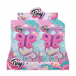 [3339] SET DE MAQUILLAJE MARIPOSA SOMBRA TINY 6PCS /DISPLAY 31 X 18 X 3CM