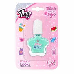 [3321] ESMALTE DE UÑAS TINY COLORES Y DISEÑOS SURTIDOS 11 X 8 X 3 CM