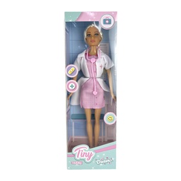 [55228] MUÑECA TINY DOCTORA 33 X 14 X 6 CM