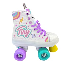 [12232] PATINES ZAPATILLA 3D TINY UNICORNIO TALLE: 28 AL 33 25X22X20 CM