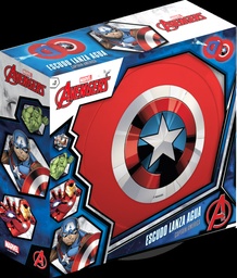 [8837] ESCUDO LANZADOR DE AGUA CAPITAN AMERICA (EN CAJA) 23 X 23 X 8 CM