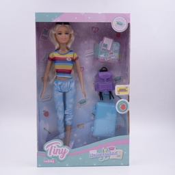 [55031] MUÑECA TINY UNIVERSIDAD 35 X 15 X 6CM