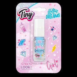 [3320] ESMALTE DE UÑAS TINY COLORES Y DISEÑOS SURTIDOS 11 X 8 X 3 CM