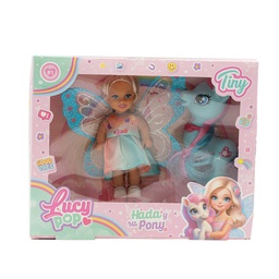 [55023] MINI HADA LUCY POP TINY PONY CON ACCESORIOS 17 X 15 X 5CM