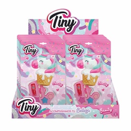 [3338] SET DE MAQUILLAJE UNICORNIO SOMBRA TINY 6PCS /DISPLAY 31 X 18 X 3CM