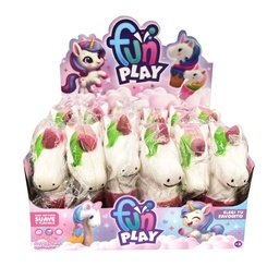 [55257] SQUISHY UNICORNIO 12PZAS/DISPLAY 18 X 10 CM