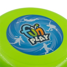 [55305] DISCO VOLADOR 19 CM FUN PLAY 24 PZAS / DISPLAY 23 X 20 X 20 CM