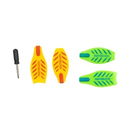 [55343] MINI SKATE 2 RUEDAS PARA DEDOS CON ACCESORIOS FUN PLAY 19 X 13 CM