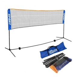 [55379] RED DEPORTIVA ALTURA AJUSTABLE FUN PLAY AIRE LIBRE 3 M X 80 CM