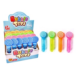 [53749] BURBUJERO ESPIRAL (24 PIEZAS / DISPLAY) BURBUJERO: 14 CM 20 X 25 X 14 CM