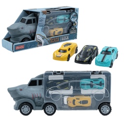 [54771] CAMION DINOSAURIO - TIBURON - RINOSERONTE 28 X 12 X 7 CM