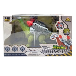 [54336] DINOSAURIO A PILA LANZA COHETES 29 X 19 X 13 CM
