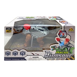 [54334] DINOSAURIO A PILA LANZA COHETES 27 X 15 X 14 CM
