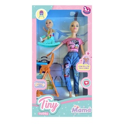 [54460] MUÑECA TINY MAMA 33 X 18 X 6 CM