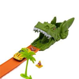 [54845] PISTA DE AUTOS COCODRILO GO SPEED 30 X 21 X 9 CM